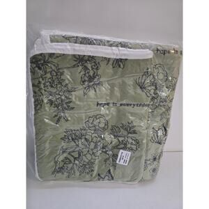 Soft Thickened Warm Milk Velvet Mattress Topper with 2 Pillow Cover King, Green